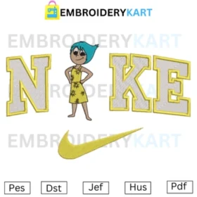Nike Joy Embroidery File Inside out Movie