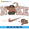 Nike Maui Hand Embroidery Design