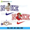 Nike Princess Ariel And Eric Embroidery File
