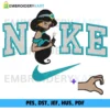 Nike Jasmine Rose Embroidery design
