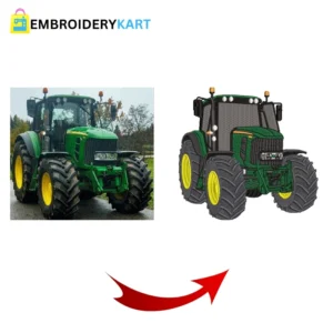 Custom Embroidery Digitizingtractor