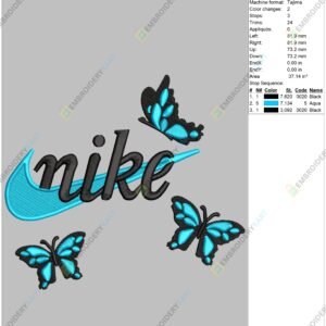 NIKE Buterfly v3 6by10