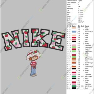 nike strawberry shortcake 6by10