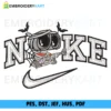 Nike Wall e Halloween Embroidery design