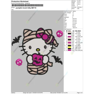 pumpkin krumi kitty 6BY10