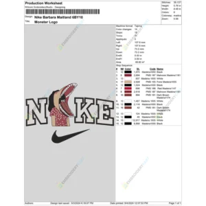 Nike Barbara Maitland 6BY10