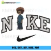 Nike Huey Freeman Halloween Embroidery design
