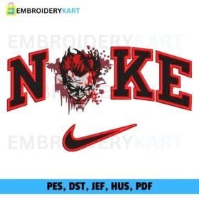 Nike JOKER v2 Halloween Embroidery design