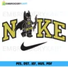 Nike Lego Batman Halloween Embroidery design