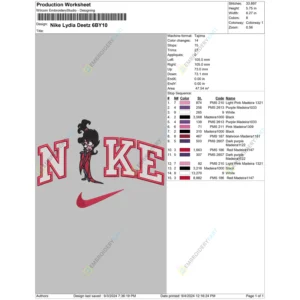 Nike Lydia Deetz 6BY10