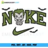 Nike hello kitty beetlejuice Halloween Embroidery design