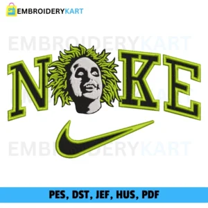 Nike x Beetlejuice Halloween Embroidery design