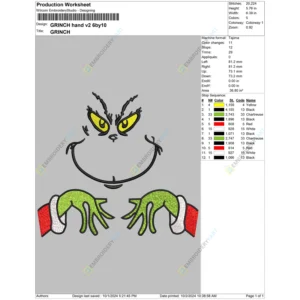 GRINCH hand v2 6by10