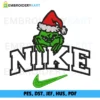 Nike Grinch v2 Christmas Embroidery design