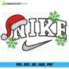 Nike Snao Christmas Embroidery design