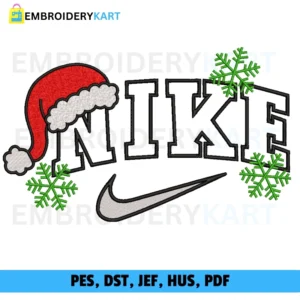 Nike Snao Christmas Embroidery design