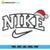 Nike christmas cap v2 Embroidery design