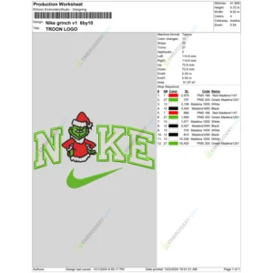 Nike grinch v1 6by10