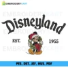 Disneyland Mickey Christmas Embroidery design