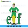 ElF Christmas Embroidery design