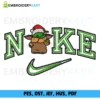 NIKE Christmas YODA Embroidery design