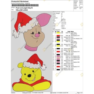 Pooh and piglet 6by10