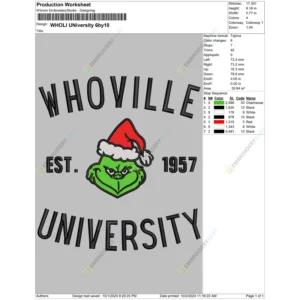 WHOLI UNiversity 6by10